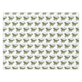 Iguana-Cartoon-Abbildung Tischdecke (Vorderseite (Horizontal))