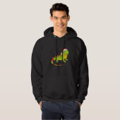 Iguana Christmas Light Sweater Animals Xmas Hoodie (Vorne ganz)