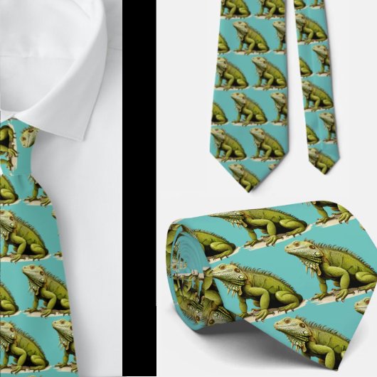 Iguana Daddy Necktie Krawatte