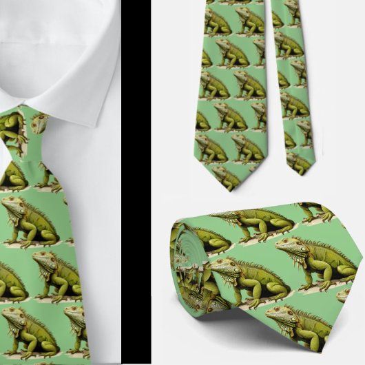 Iguana Daddy Necktie Krawatte