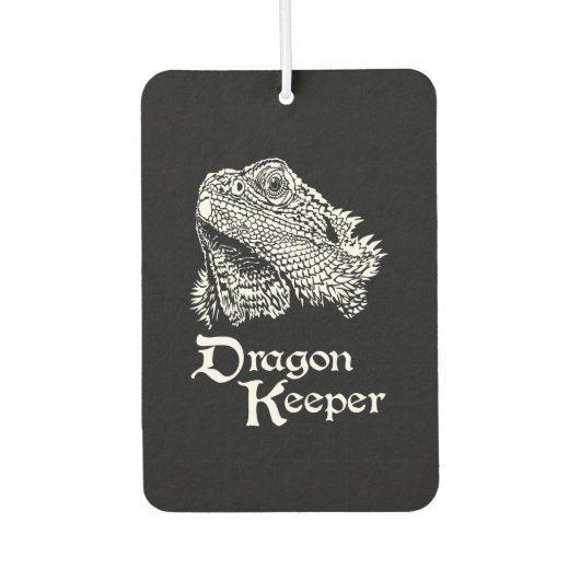 Iguana Drachenhalter Autolufterfrischer (Vorderseite)