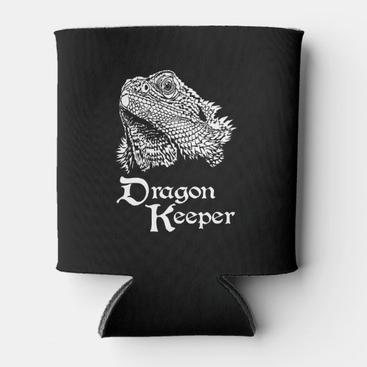 Iguana Drachenhalter Dosenkühler (Vorderseite)