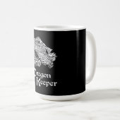 Iguana Drachenhalter Kaffeetasse (VorderseiteRechts)