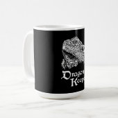 Iguana Drachenhalter Kaffeetasse (Vorderseite Links)