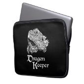 Iguana Drachenhalter Laptopschutzhülle (Vorderseite Links)