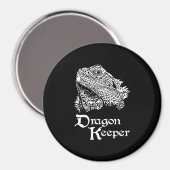 Iguana Drachenhalter Magnet (Vorderseite/Rückseite)