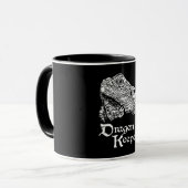 Iguana Drachenhalter Tasse (Vorderseite Links)
