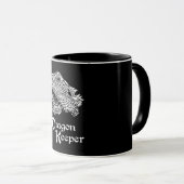 Iguana Drachenhalter Tasse (VorderseiteRechts)