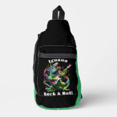 Iguana Dweller Rock & Roll Crossbody Bag (Vorderseite)