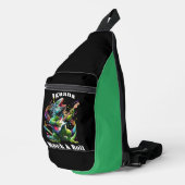 Iguana Dweller Rock & Roll Crossbody Bag (Rechte Ecke)