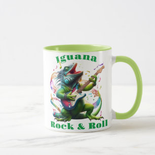Iguana Dweller Rock & Roll Tasse
