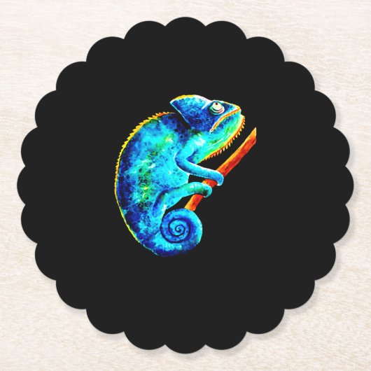 Iguana Facts Untersetzer (Vorderseite)