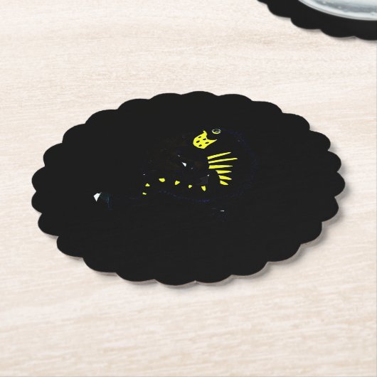 Iguana Facts Untersetzer (angewinkelt)