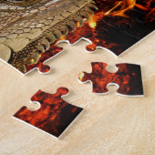 Iguana-Feuer Puzzle (Seite)