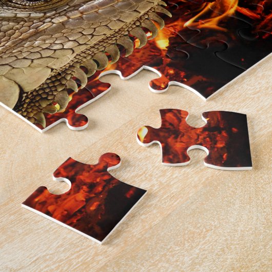 Iguana-Feuer Puzzle (Seite)