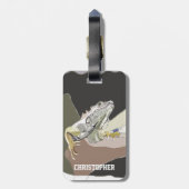 Iguana Gepäckanhänger (Rückseite vertikal)