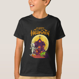 Iguana Halloween Anzug Pumpkin Funny Dog Lover T-Shirt
