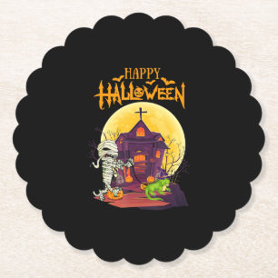 Iguana Halloween Anzug Pumpkin Funny Dog Lover Untersetzer