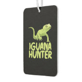 Iguana Hunter - Funny Iguana Reptile Lizard Hausti Autolufterfrischer (Links)