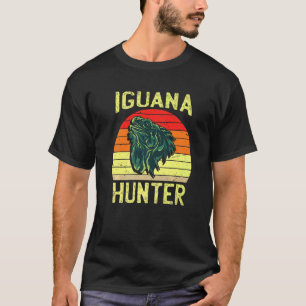 Iguana Hunter für Boys Iguanas Iguana Lizard Men T-Shirt