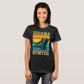 Iguana Hunter Iguanas Iguana Lizard T-Shirt (Vorne ganz)