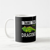 Iguana I zähme Tiny Dragons Reptiles Kaffeetasse (Links)