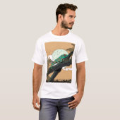 Iguana im Dschungel T-Shirt (Vorne ganz)