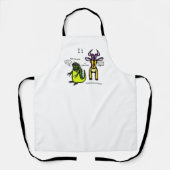 Iguana & Impala All-over Print-Schürze Schürze (Vorderseite)