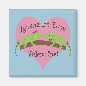 Iguana ist Ihr Valentine Magnet (Vorne)