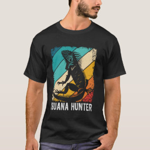 IGUANA JÄGER Retro Leguan Jäger T-Shirt