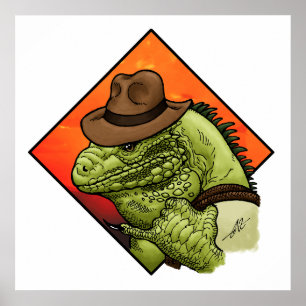 Iguana Jones Poster