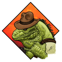Iguana Jones T-Shirt