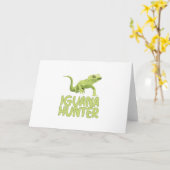 Iguana Karte (Gelbe Blume)