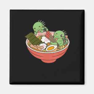 Iguana Kawaii Ramen Funny Pet Gift Magnet