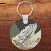 Iguana Keychain Schlüsselanhänger (Vorderseite)