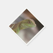 Iguana kiss serviette (Ecke)