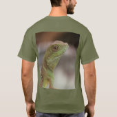 Iguana kiss T-Shirt (Rückseite)