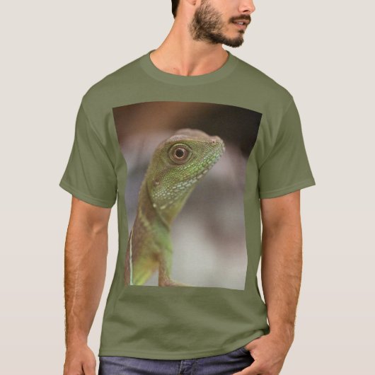 Iguana kiss T-Shirt (Vorderseite)