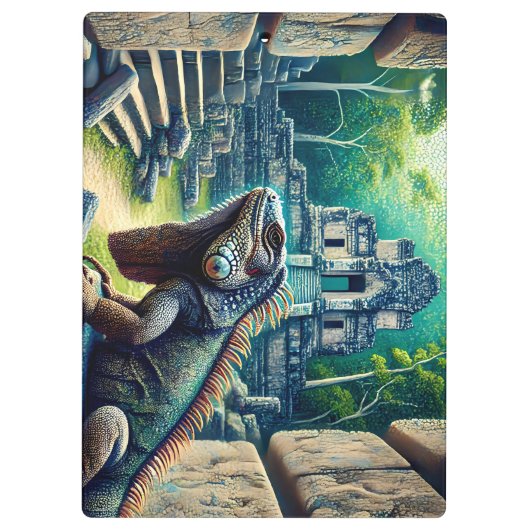 iguana klemmbrett (Rückseite)