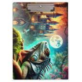 iguana klemmbrett (Vorderseite)