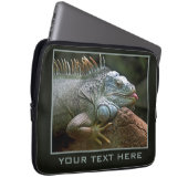 Iguana-Laptop-Ärmel Laptopschutzhülle (Vorne Rechts)
