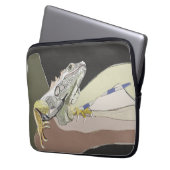 Iguana Laptopschutzhülle (Vorderseite Links)