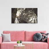 Iguana Leinwanddruck (Insitu (Wohnzimmer))