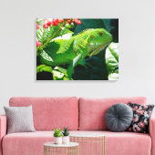 Iguana Leinwanddruck (Insitu (Wohnzimmer))