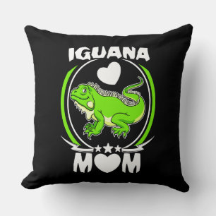 Iguana Liebe Mama Kissen