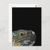 Iguana Lizard Animal Iguana Postkarte (Vorne/Hinten)