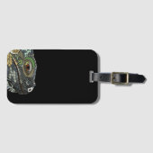 Iguana Lizard Animal Illustration Gepäckanhänger (Vorderseite (Horizontal))