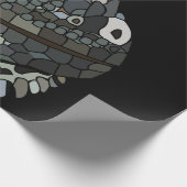 Iguana Lizard Geschenkpapier (Ecke)