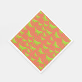 Iguana Lizard Pattern Serviette (Ecke)