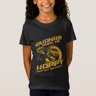 Iguana macht mich glücklich über Ihr nicht so viel T-Shirt
